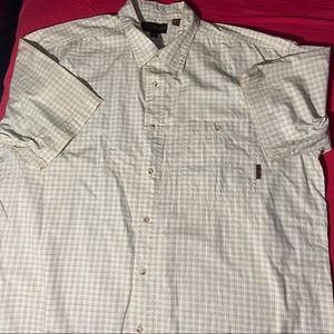 Timberland plaid button down